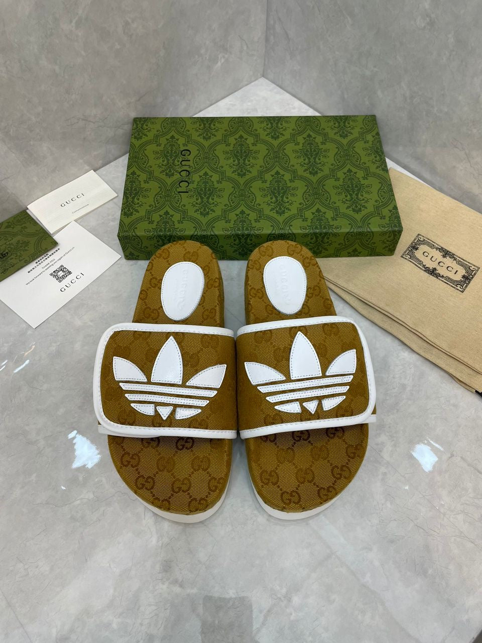 Gucci x Adidas Slide