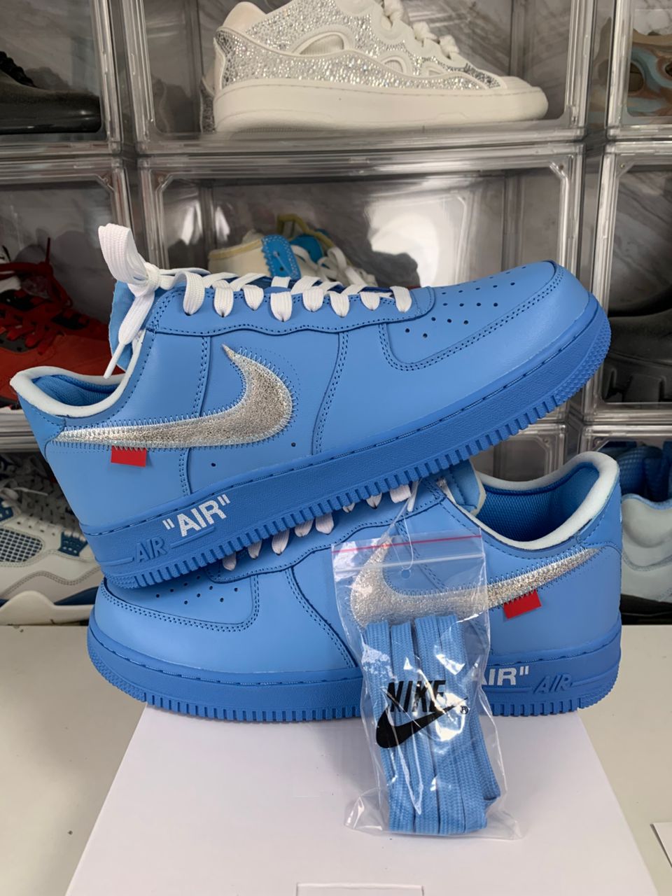 Off-White x Nike Air Force 1 Low MCA University Blue